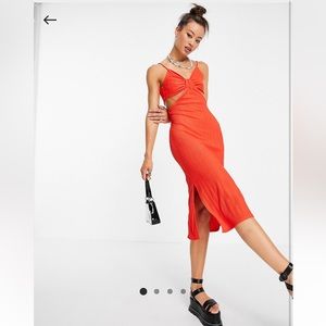 Bershka Midi Dress